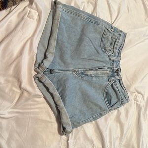 High waisted kancan shorts